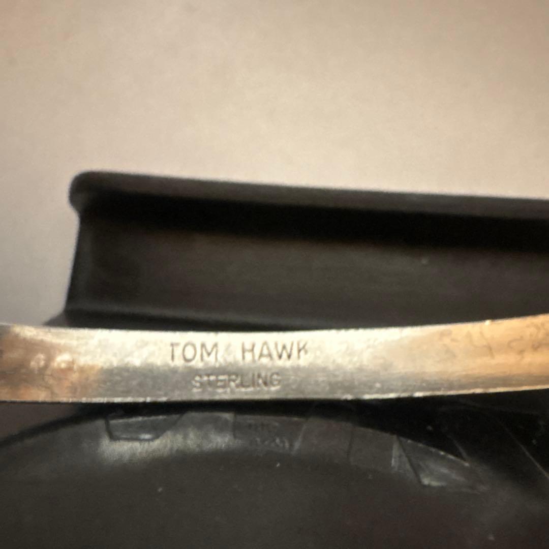 h*k様 TOM HAWK STERLING シルバー ビーズ装飾 オープンバン