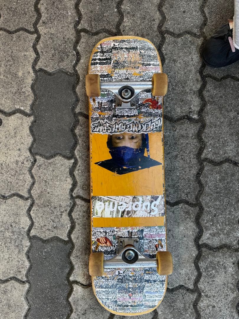 美品‼️ファッキンオウサムスケボーコンプリート