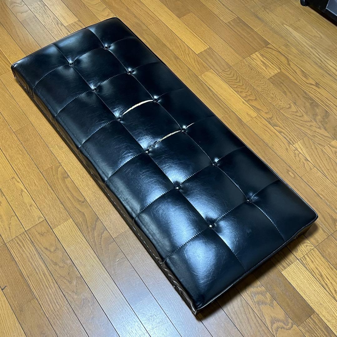 【カリモク60】Kチェア2シーター専用シート交換パーツ スタンダードブラック