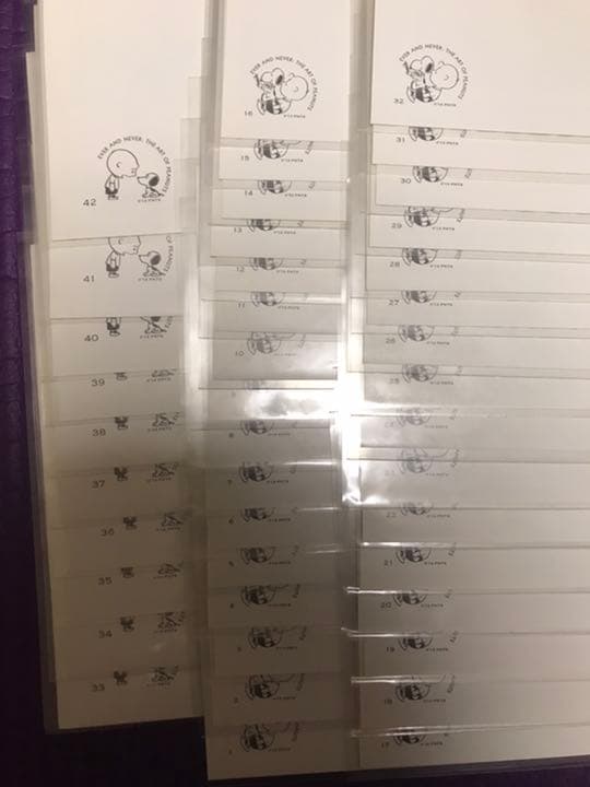 【送料無料】スヌーピー ポストカード全42種類セット