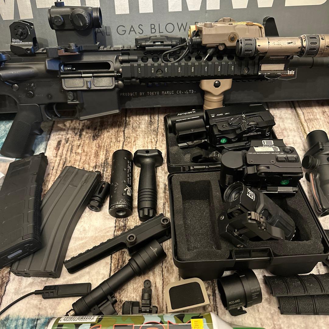 東京マルイのM4A1 MWS REAL GAS BLOW BACK ガスガン