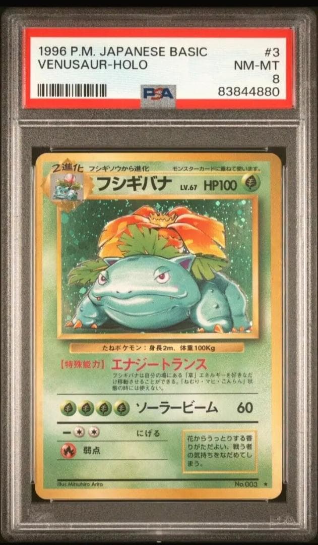 フシギバナ PSA8 旧裏