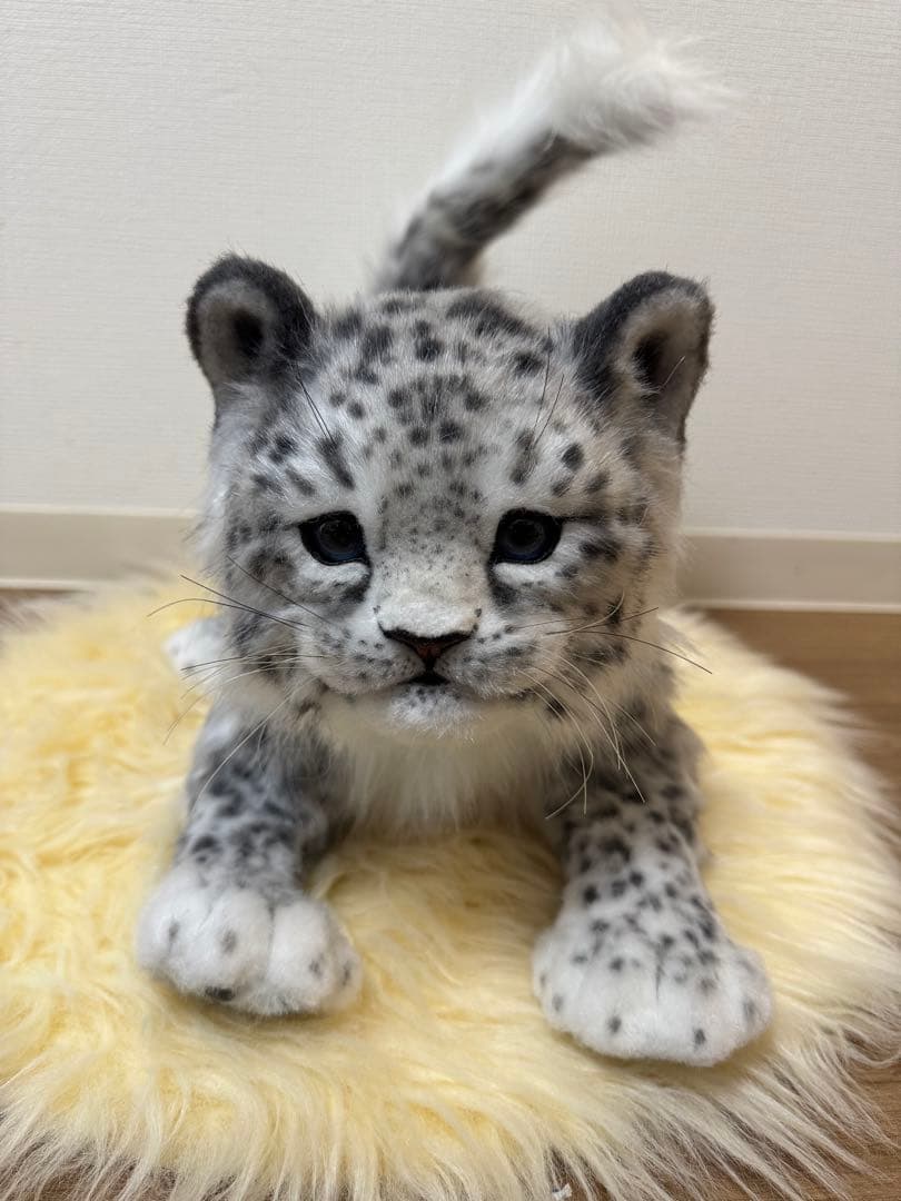 海外作家様作　アートドール　ユキヒョウの子供