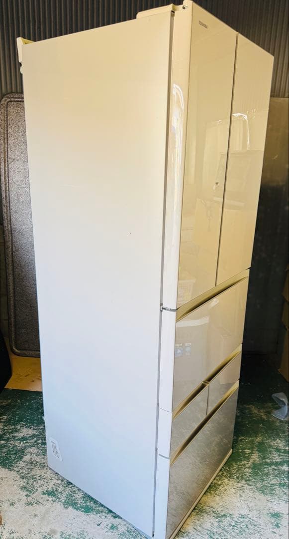 7r38 東芝 ノンフロン冷凍冷蔵庫 GR-R510FH (EC) 2019年製