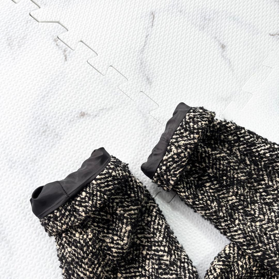 大人気✨リミフゥLIMI feuヨウジヤマモト ツイードコートテーラードジ　変形