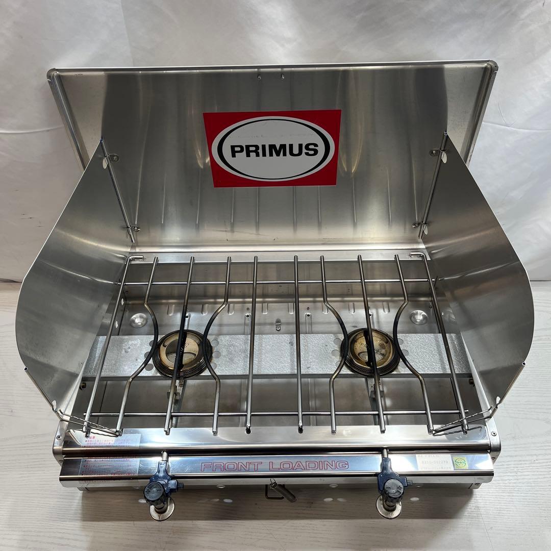 希少品 イワタニプリムス P-2FLA-AL ツーバーナーコンロ