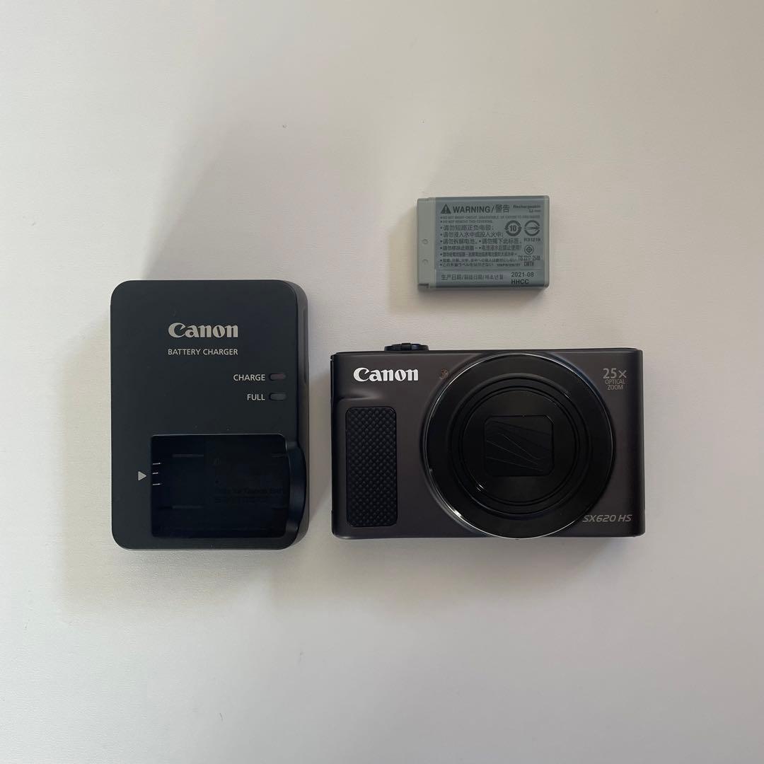 Canon コンパクトデジタルカメラ SX620HS ブラック キャノン　カメラ
