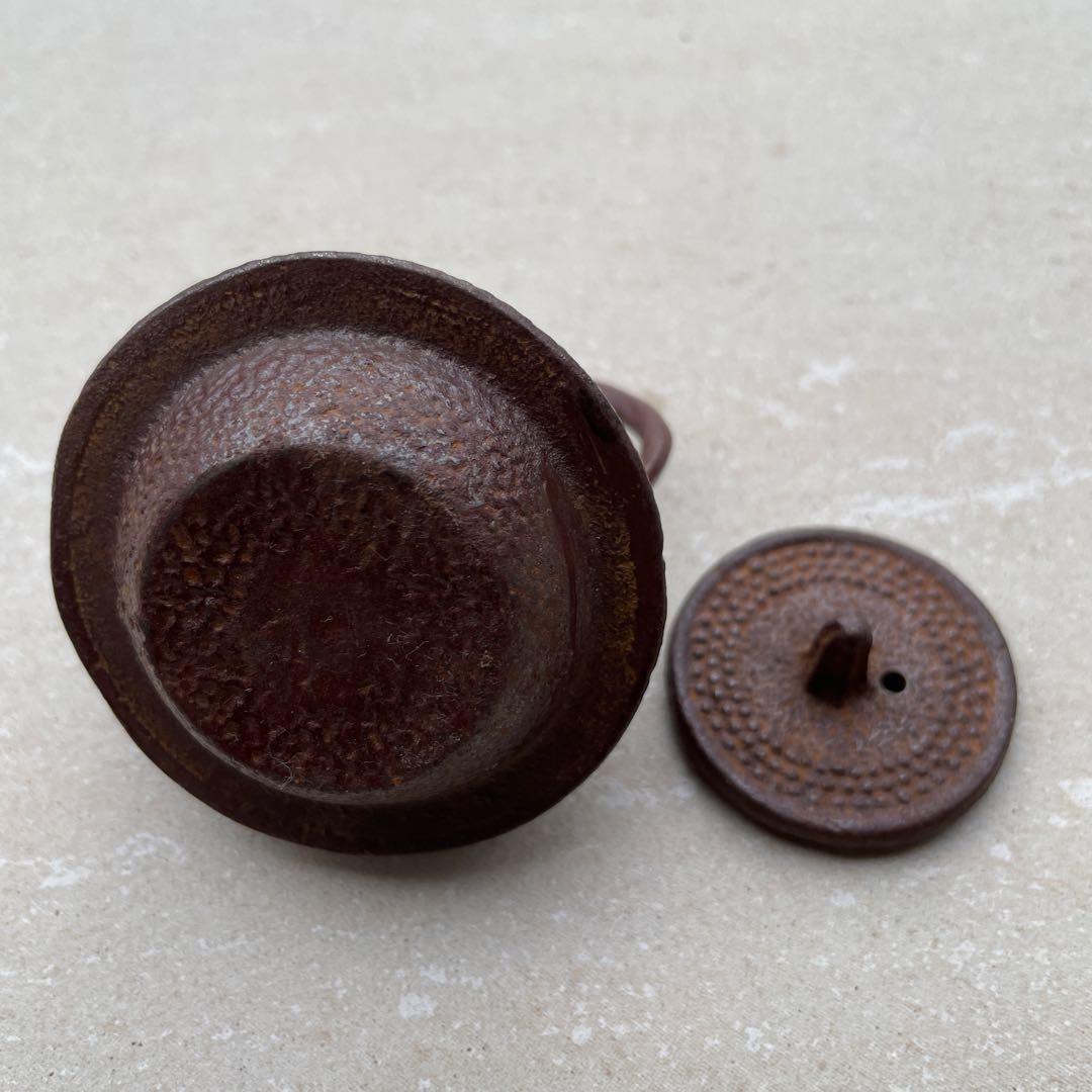 鋳鉄製 ブラウン 鉄瓶