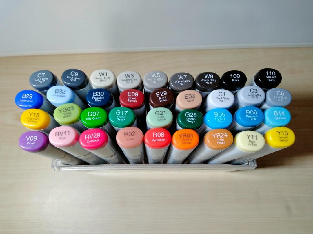 コピックスケッチ 72色セット(36＋12＋12＋12色セット)