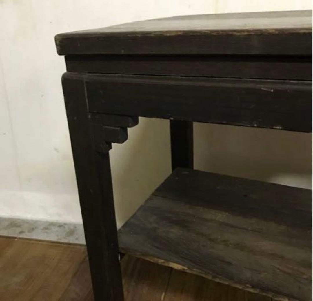 美品　木製　年代物　ヴィンテージ　飾り台　古道具　古木　雰囲気あります