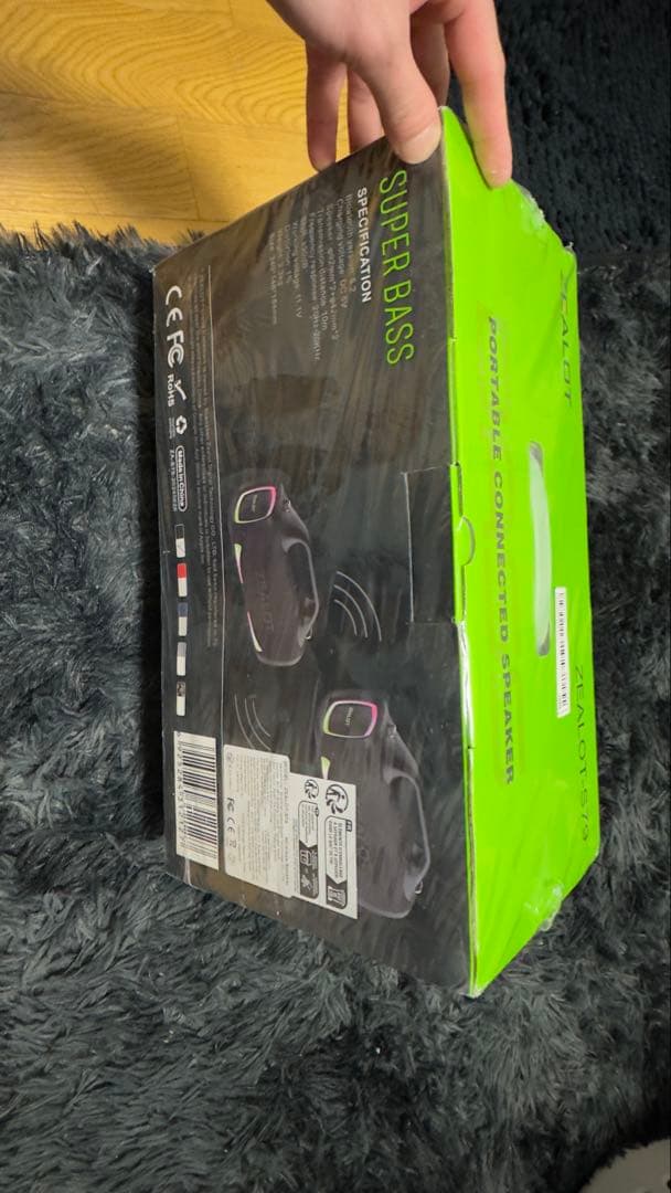 ゆ*ま様 ZEALOT S79 ワイヤレススピーカー ブラック 新品未開封