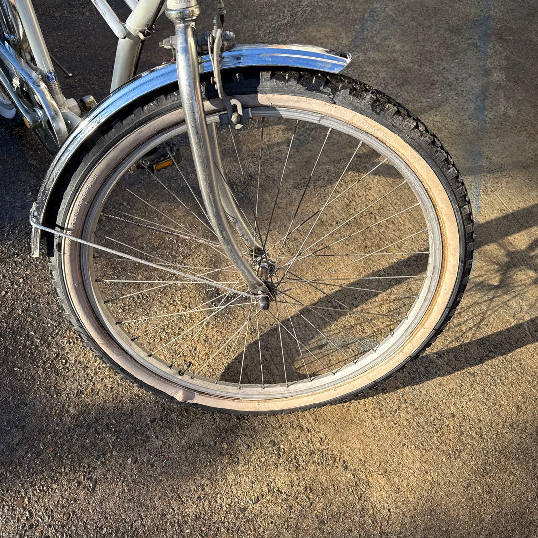 シティサイクル シルバー 26インチ