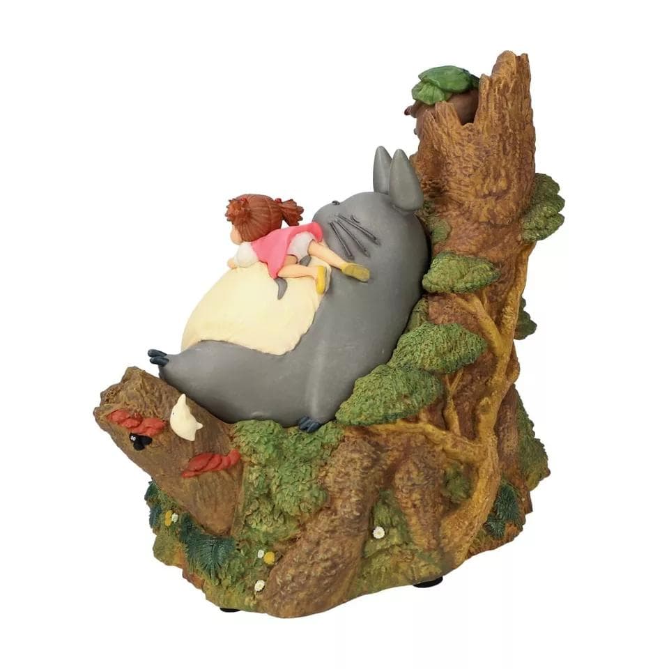 スタジオジブリ となりのトトロ 陶器製オルゴール トトロとメイ 新品