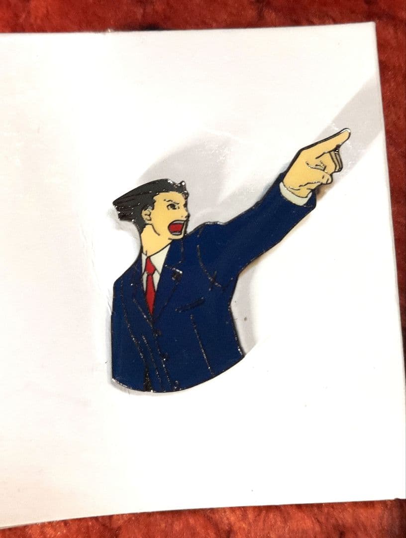 逆転裁判 ピンバッジ ピントレコレクション グッズ 成歩堂龍一 御剣怜侍