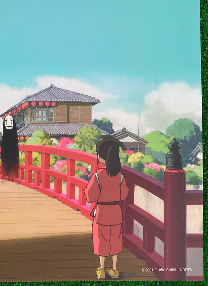 【激レア】ジブリ　千と千尋の神隠し　中国版B ポスター　宮崎駿　⑥