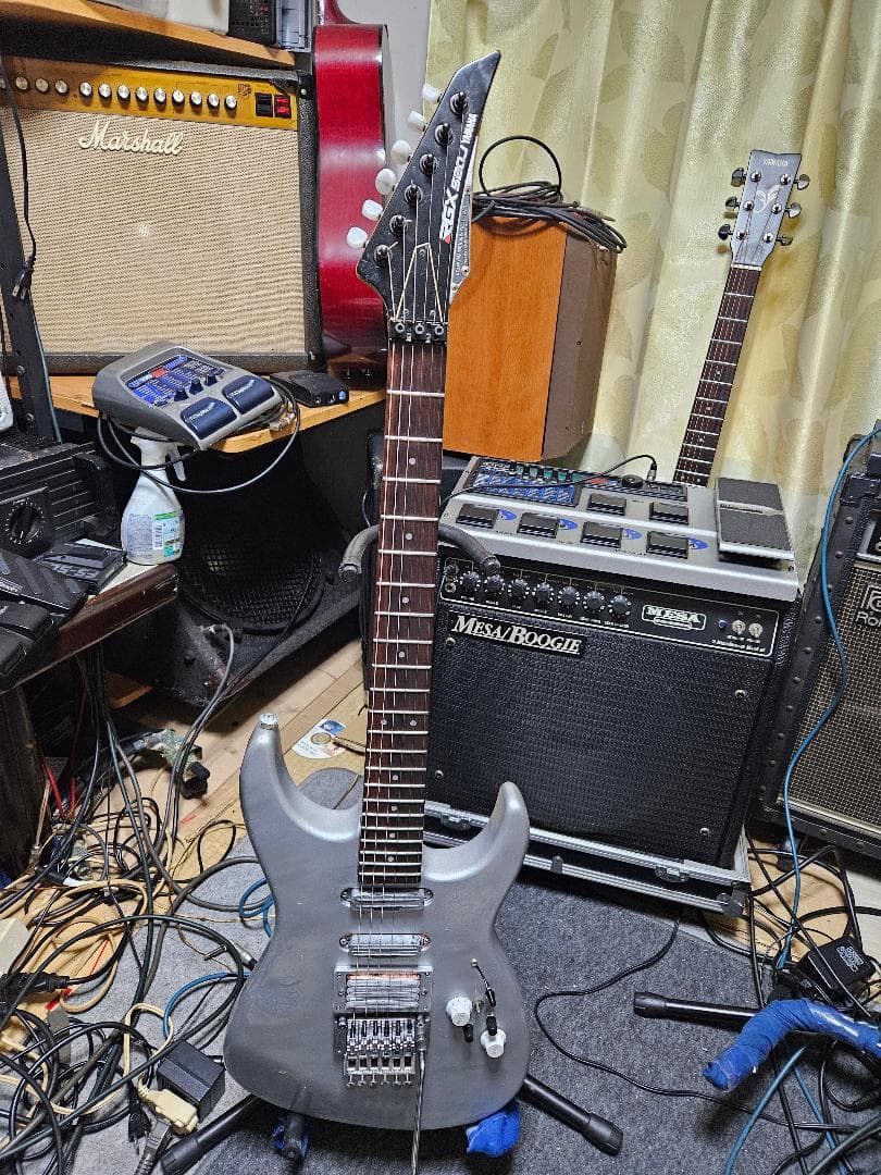 ジャンク！ネックRGX520J・ボディ112?DUNCAN　4レイル　動画！