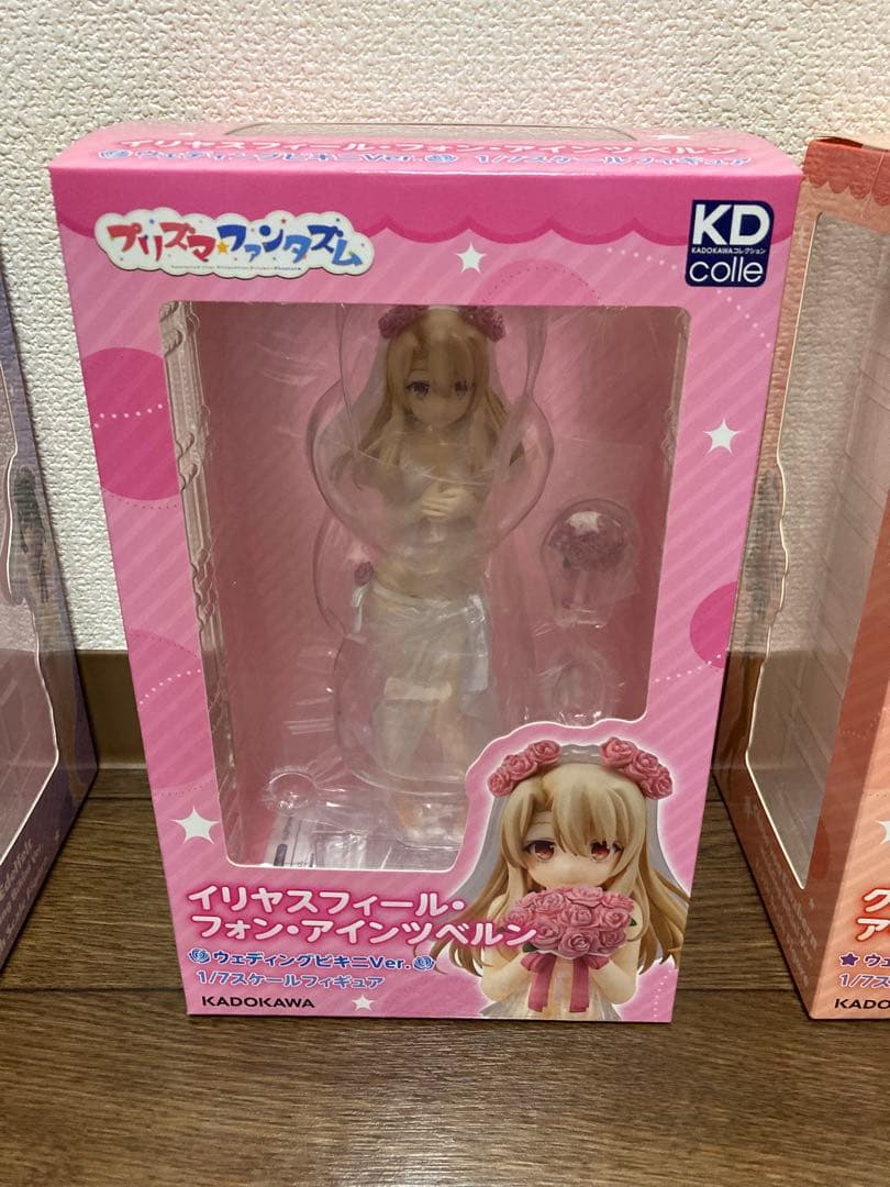 KDcolle イリヤ　美遊　クロ　ウェディングビキニフィギュアセット　特典付き