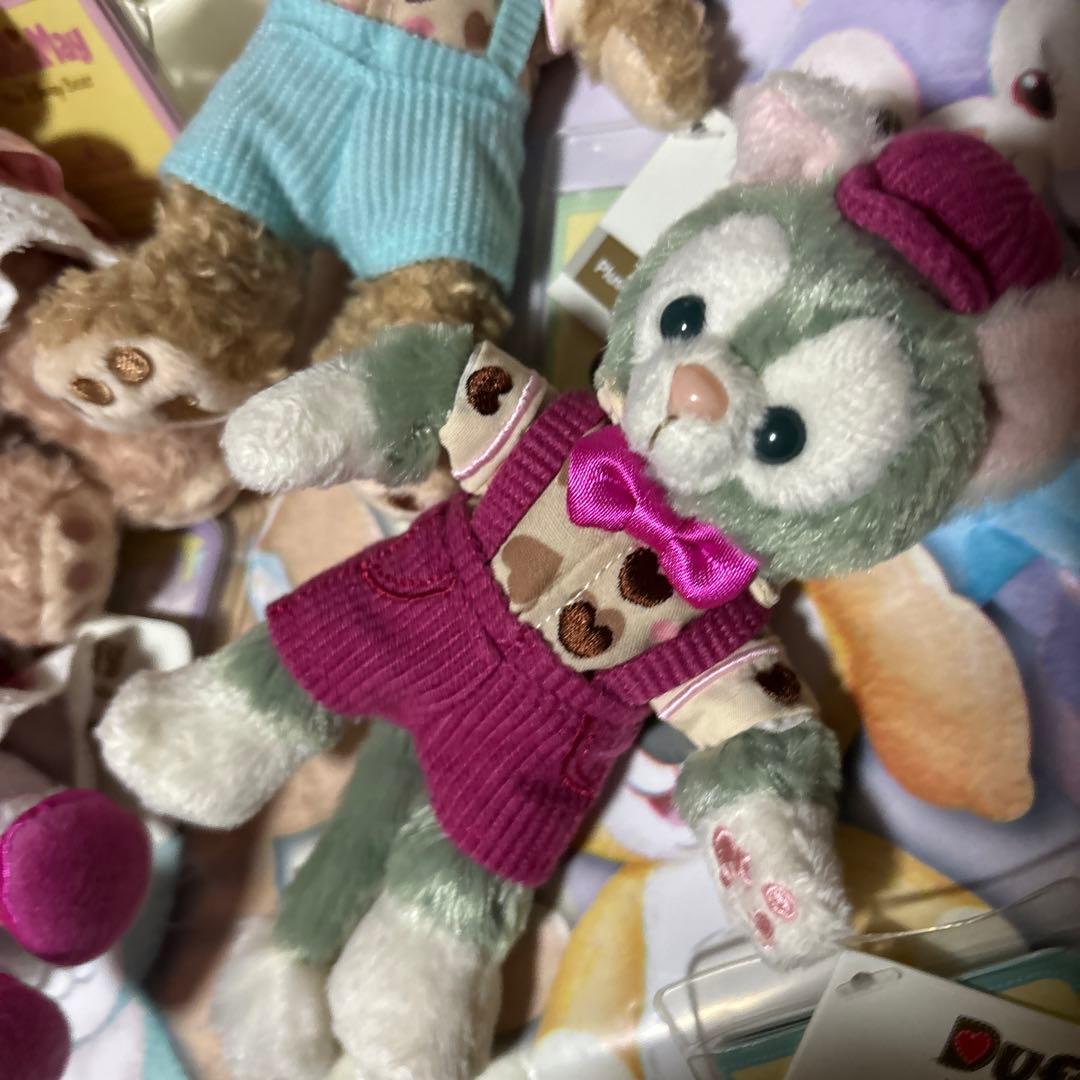 ♥️新品♪香港ディズニー2019年 バレンタイン ぬいぐるみキーチェーン4セット♥️