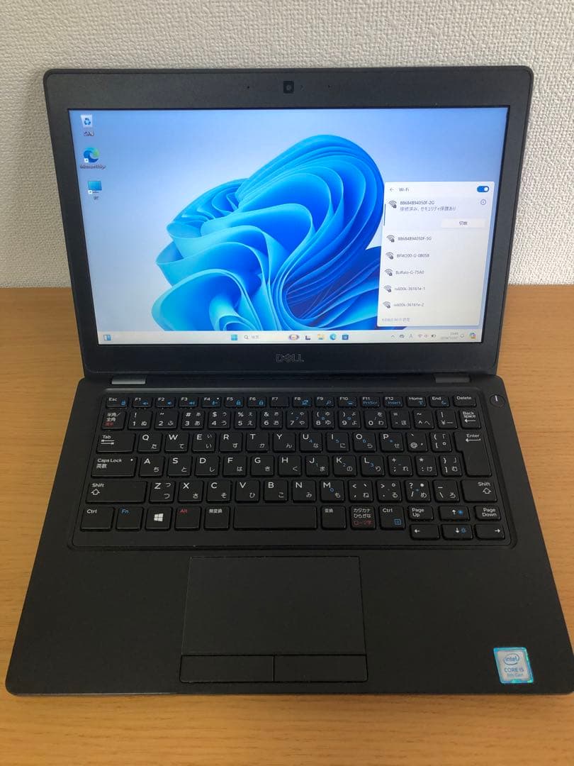 Dellノートパソコン/i5-8350U/SSD 256GB/メモリ8GB/無線