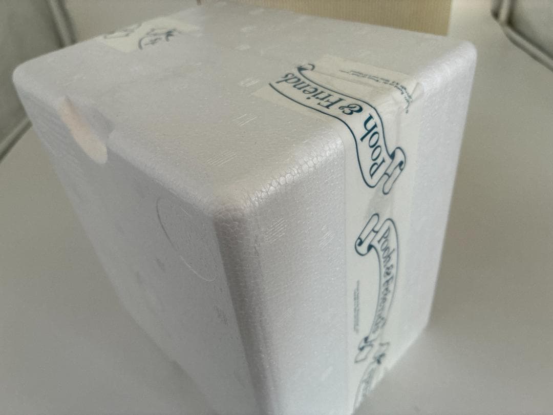 B536-054 東京ディズニーランド くまのプーさん 陶器フィギア 未開封