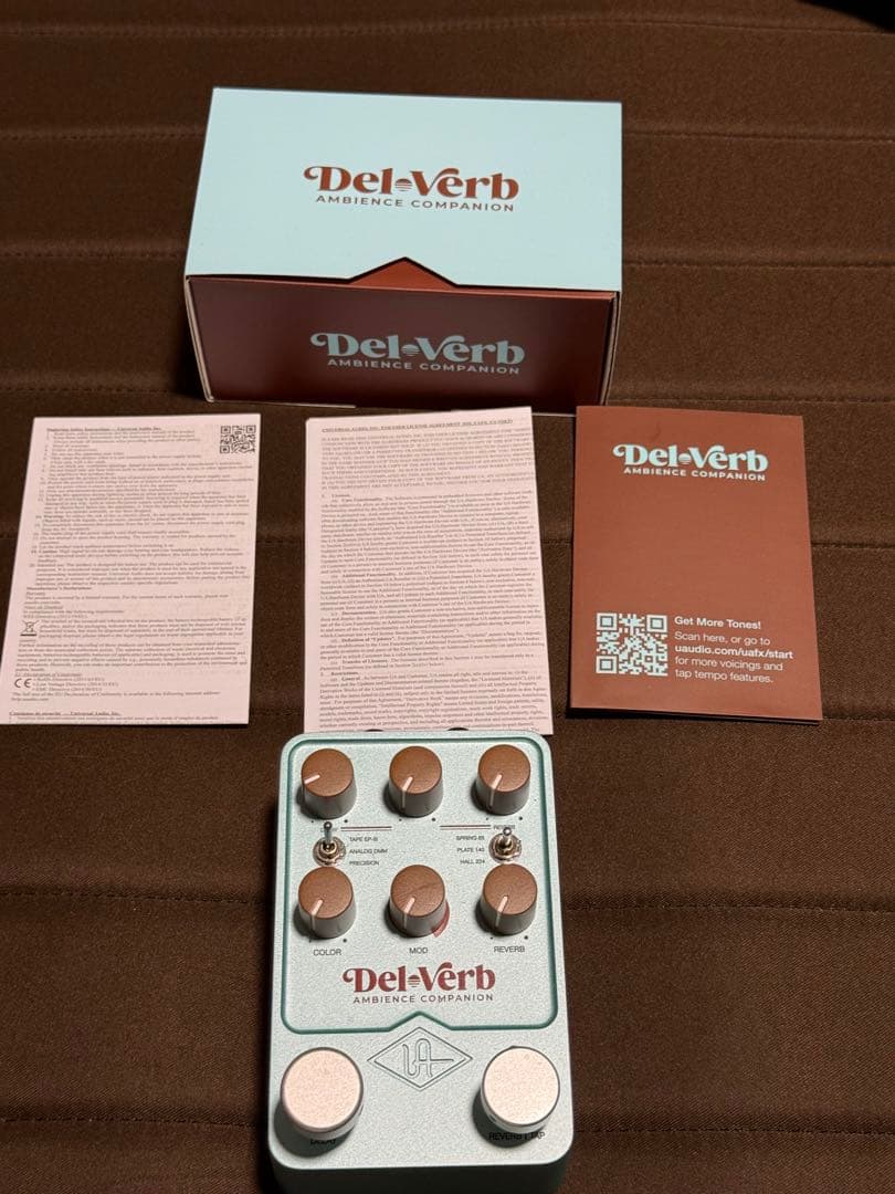 DelVerb Ambience Companion ギターエフェクター