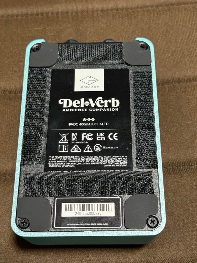 DelVerb Ambience Companion ギターエフェクター