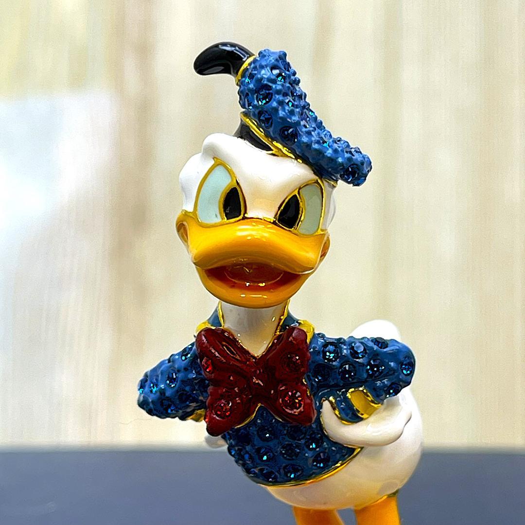 ドナルドダック フィギュア アリバス・ブラザーズ スワロフスキー 金属製