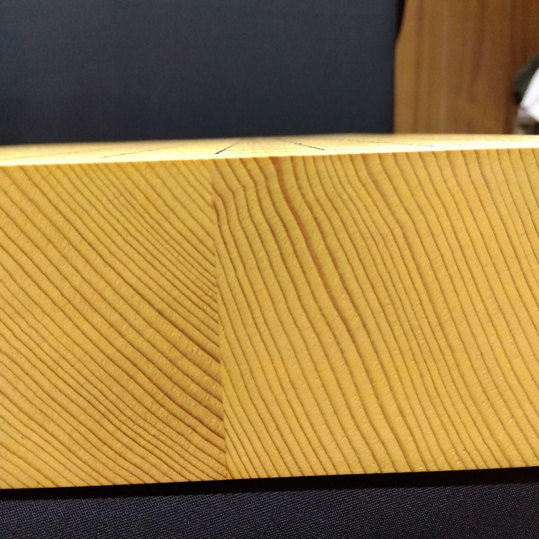 【新榧しんかや　２寸卓上碁盤　柾目】