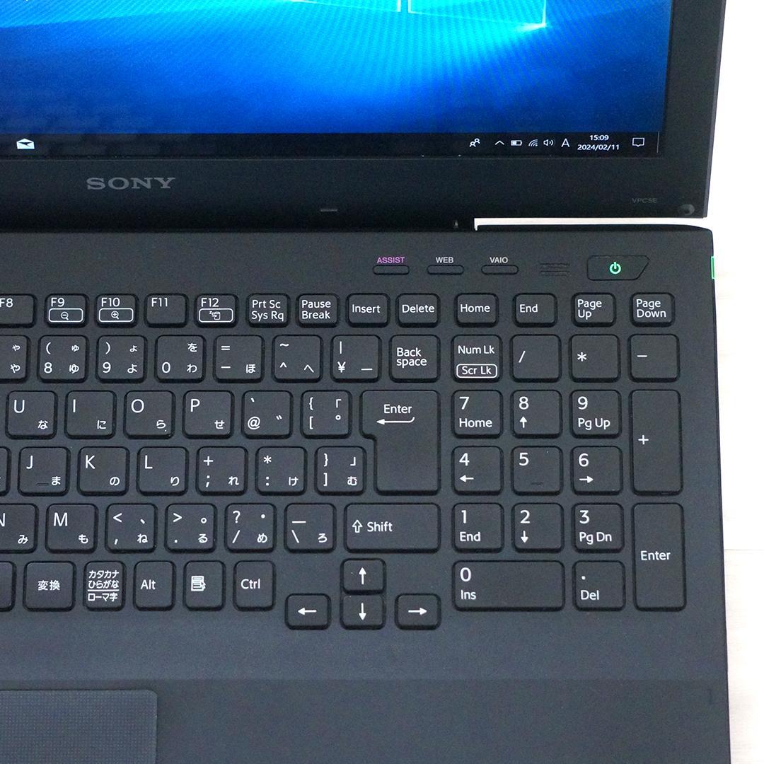 SONY VAIO VPCSE29FJ Core i7 8GB 15.5インチ