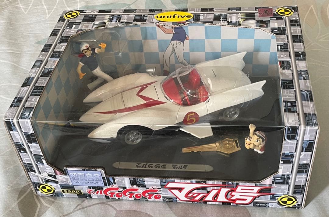 再再値下げ マッハGOGOGO　超真合金 マッハ号　ユニファイブ製フィギュア