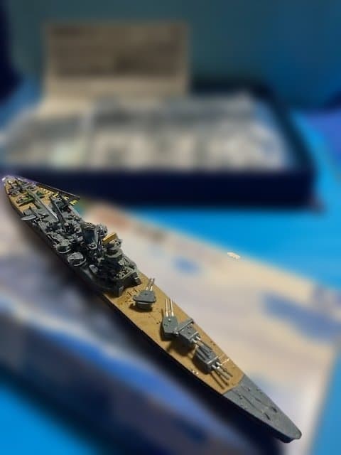 1/700 日本海軍航空巡洋艦＝利根、筑摩　プラモ作り完成品含む究極セット