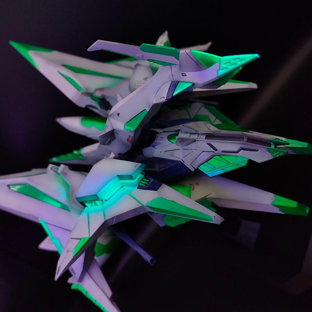 閃光のハサウェイ　ペーネロペー　hg　塗装完成品　1号機覚醒カラー　ガンプラ