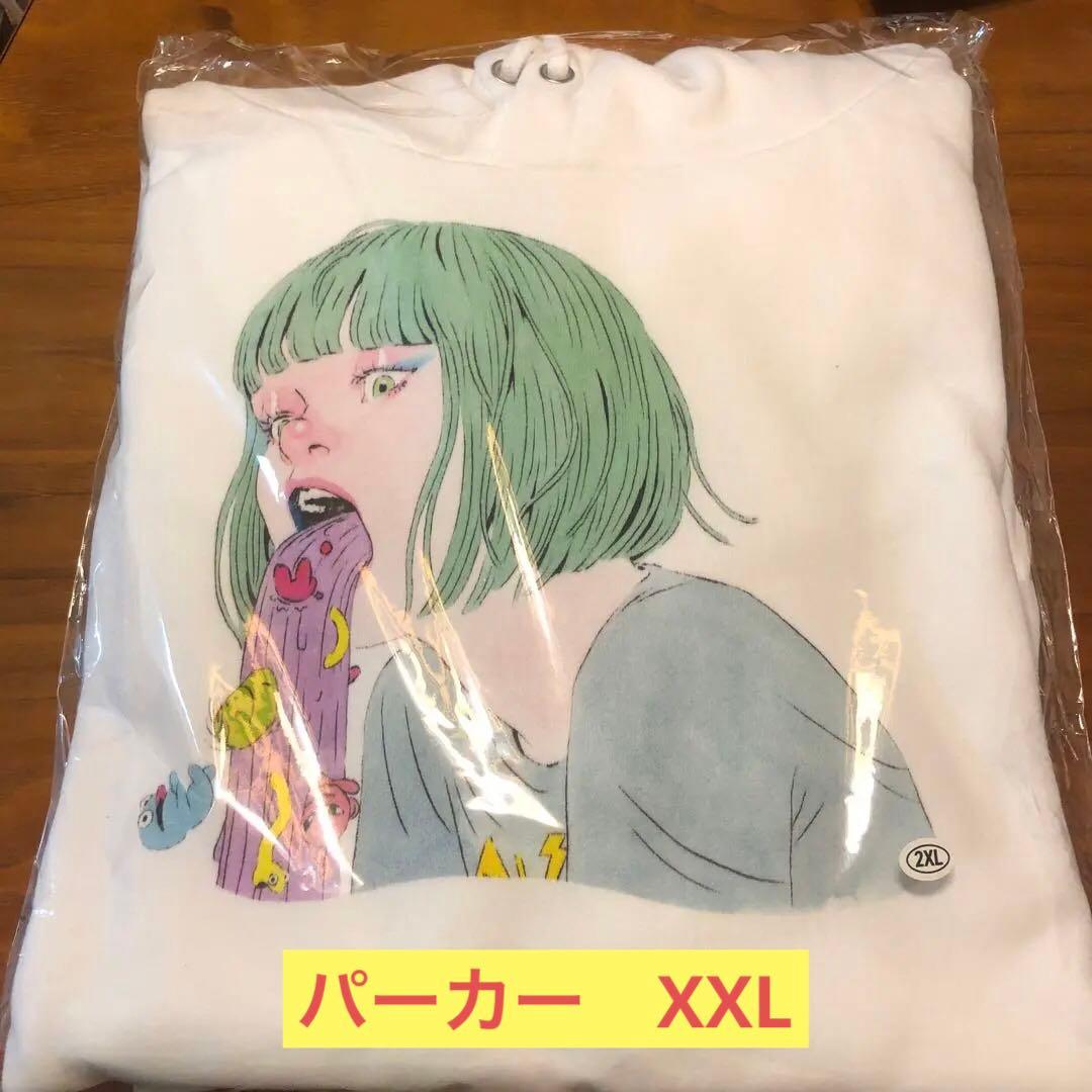 PEDRO アユニ・D ノーマルヘドHOODIE WHITE XXL 未開封