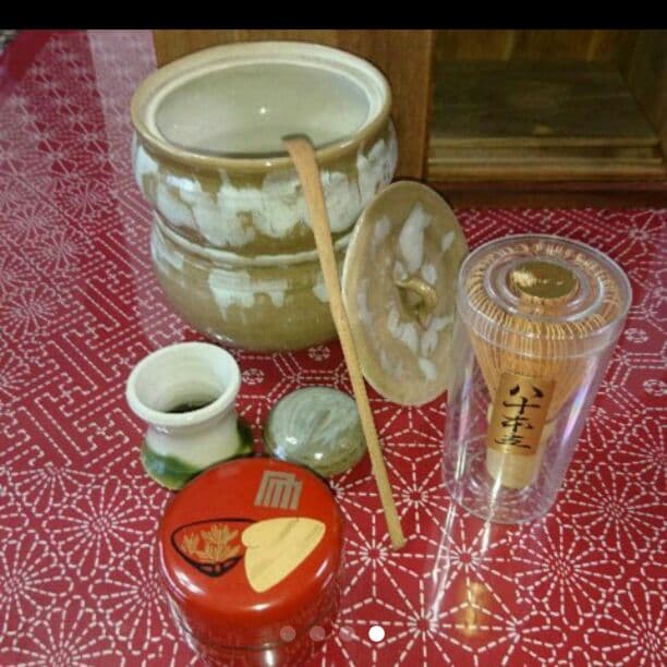 茶道具ー在銘茶器短冊箱