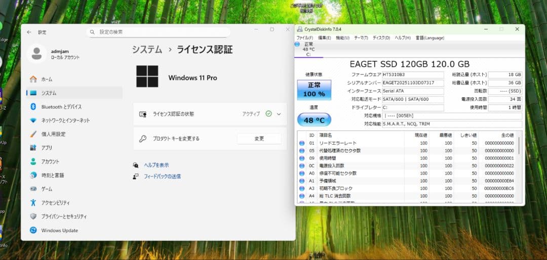 Windowsデスクトップ Windows11 SSD120GB i7 4790K 16GB GTX960
