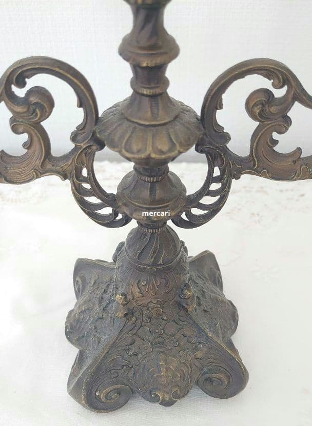 アンティーク　キャンドルホルダー