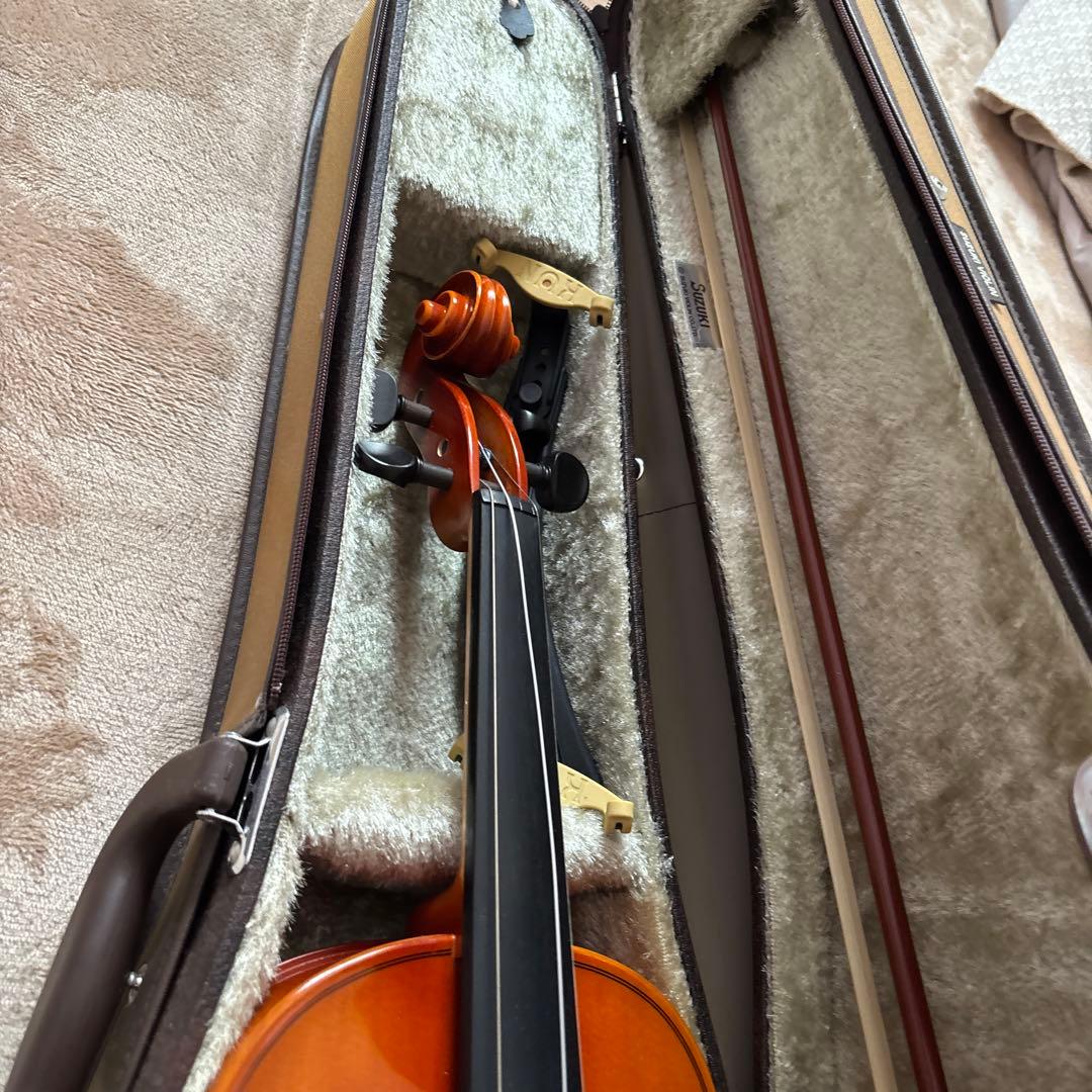 フルサイズ バイオリン 木製 ケース付き　 スズキ