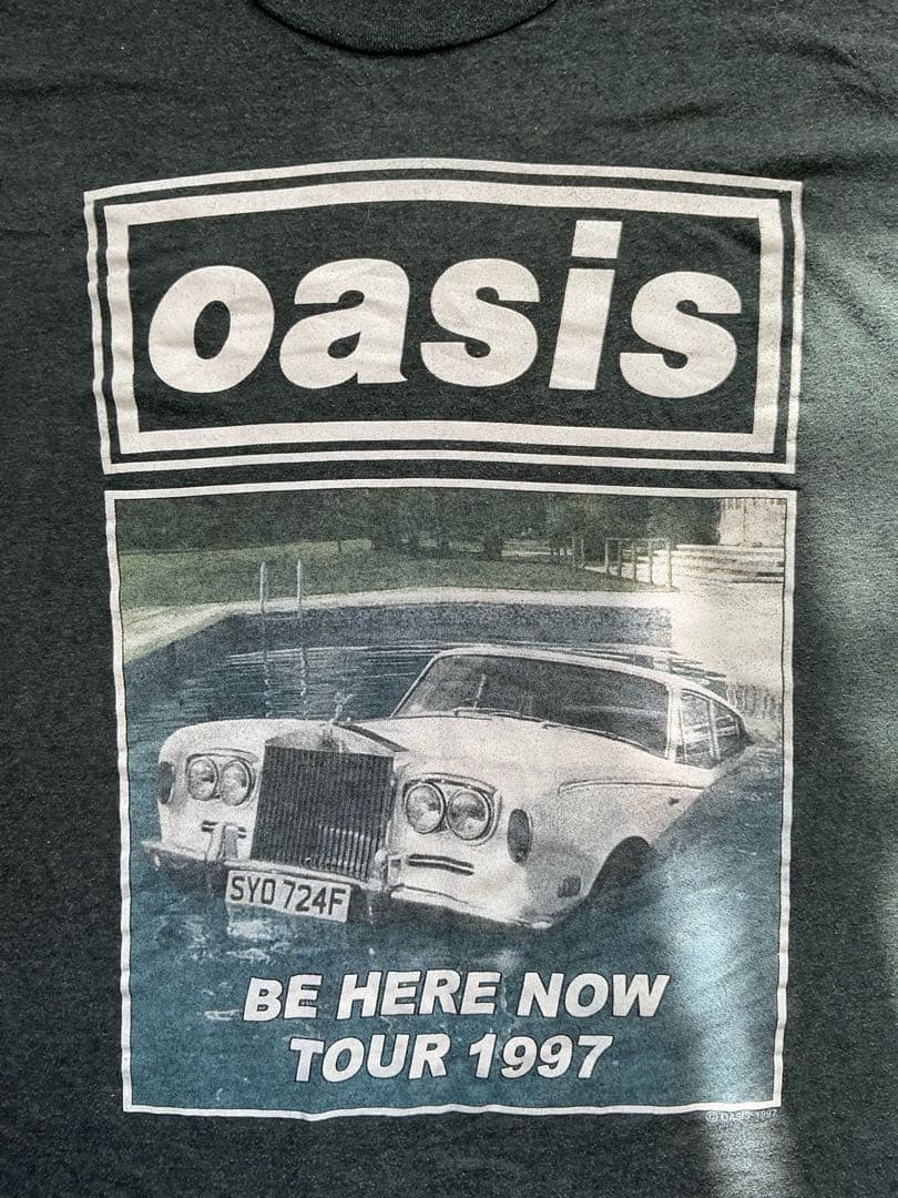 激レア！1997年Oasis BE HERE NOW TOUR Tシャツ