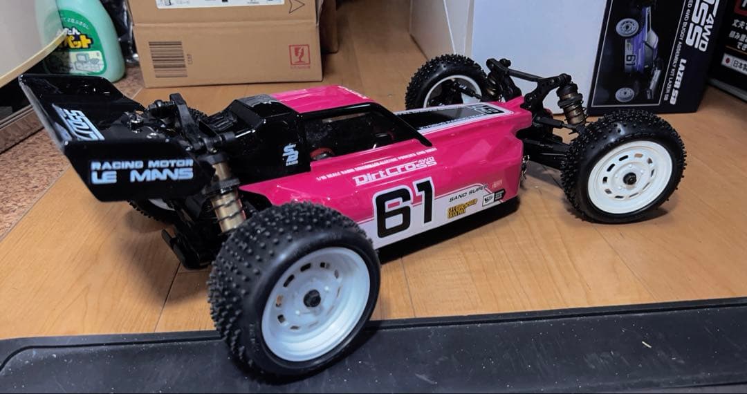 4WD バギー レーザーSB ダートクロス4WD 受信機無し メカ付き 安売り中