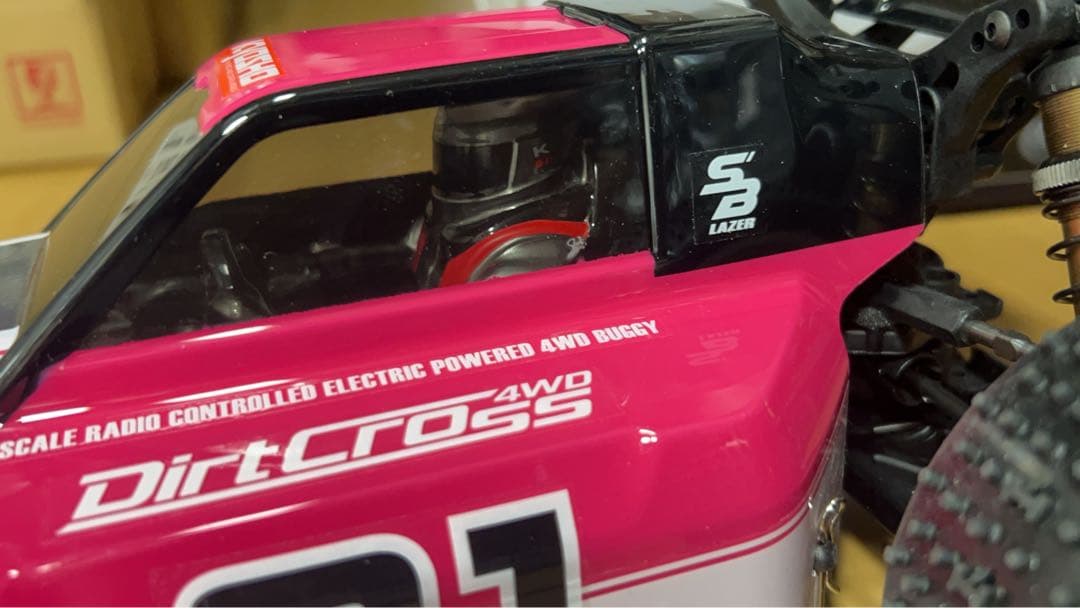 4WD バギー レーザーSB ダートクロス4WD 受信機無し メカ付き 安売り中