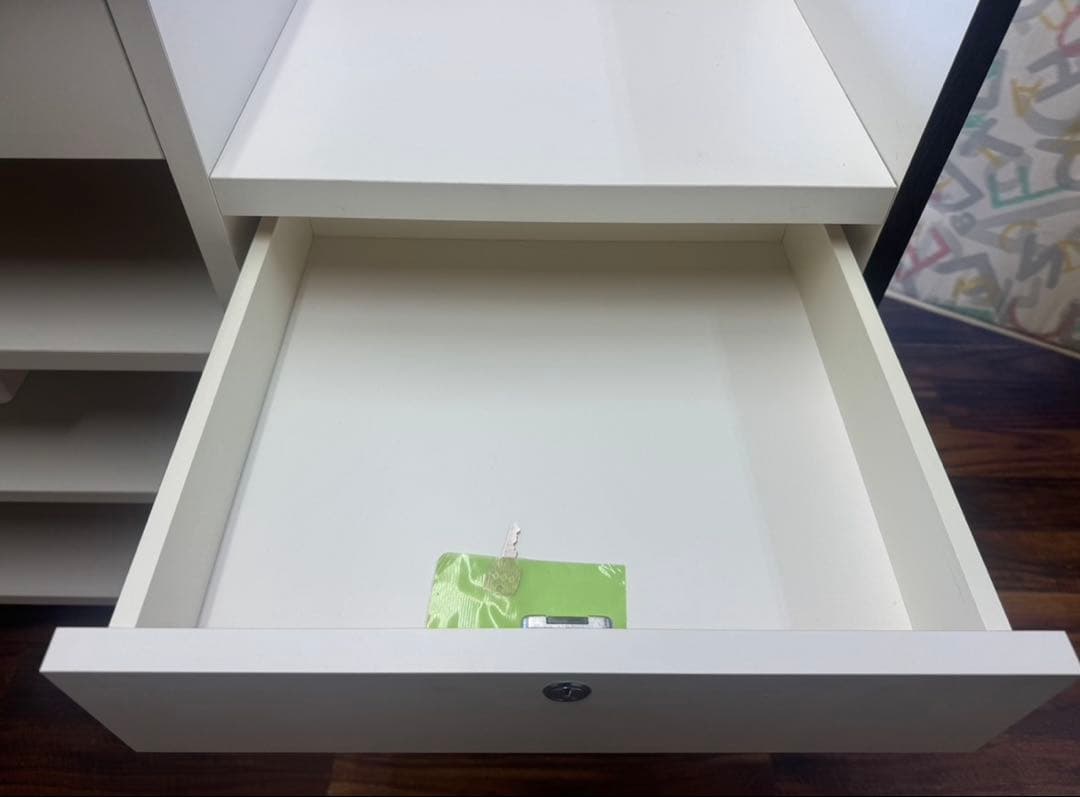 定価20万 美品 木製レジカウンター 可動棚付 店舗什器