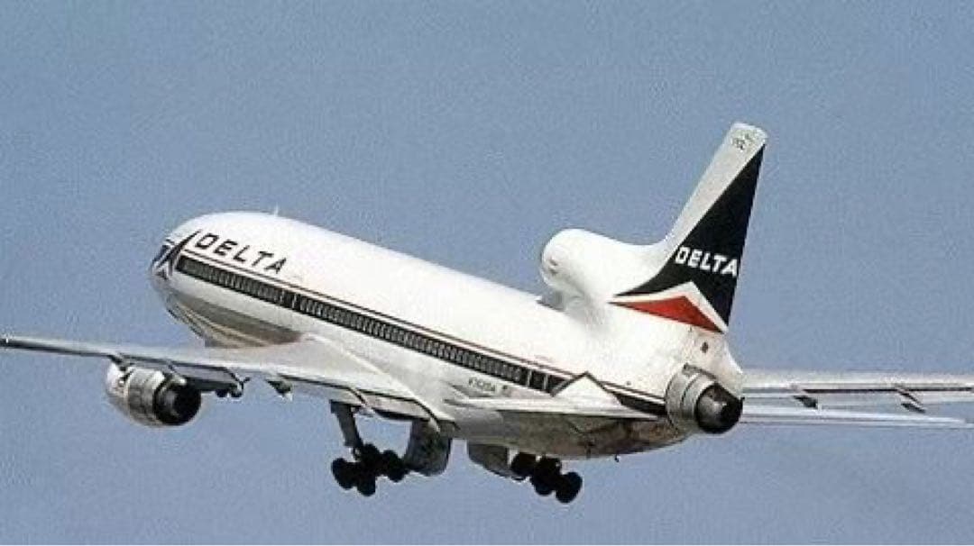 デルタ航空 Planetags L-1011