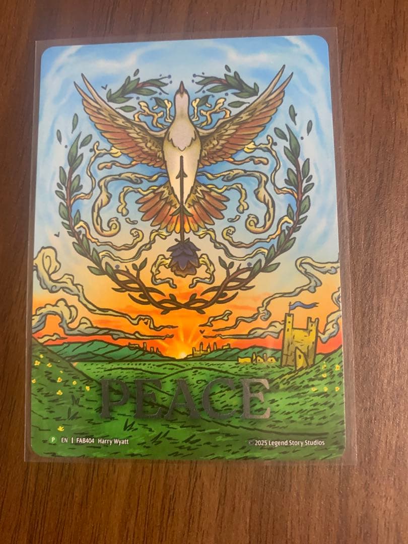 War peace トークン　二枚セット fab flesh and blood