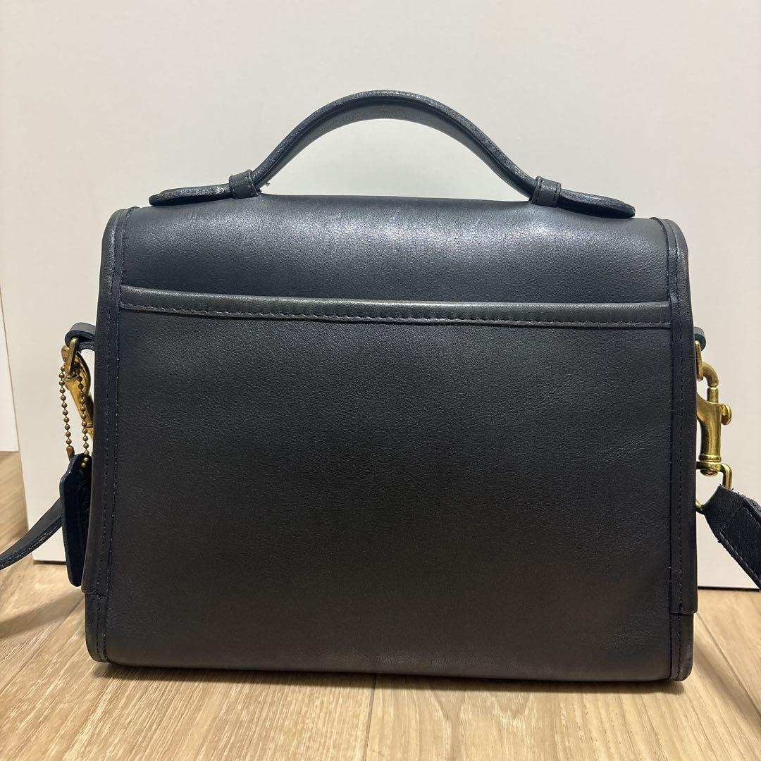 coach オールドコーチ ショルダーバッグ ブラック　C6C-9870