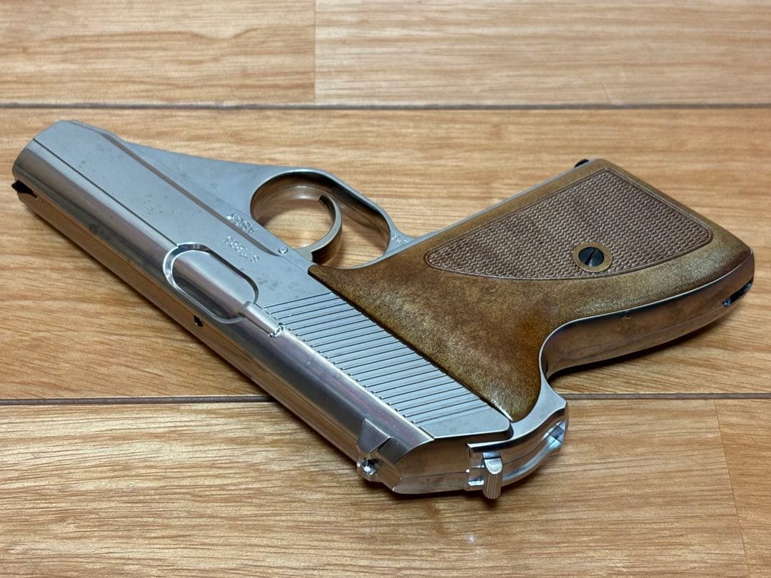 マルシン モーゼル MAUSER HSc シルバー サイレンサー ASGK刻印有