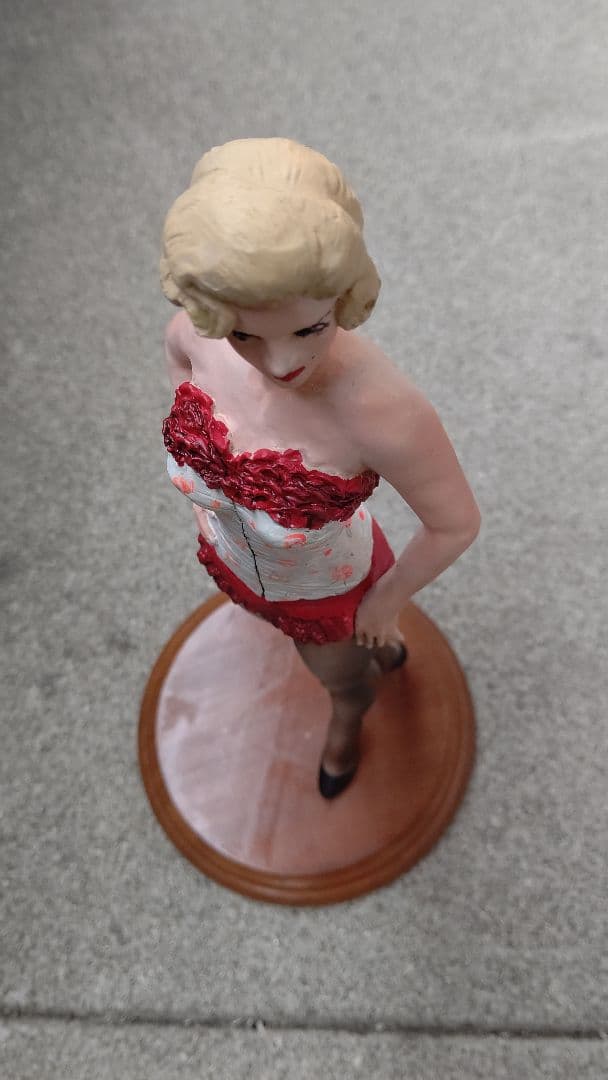 u*7様 マリリン・モンローの[帰るざる河]をイメージしたフィギュア