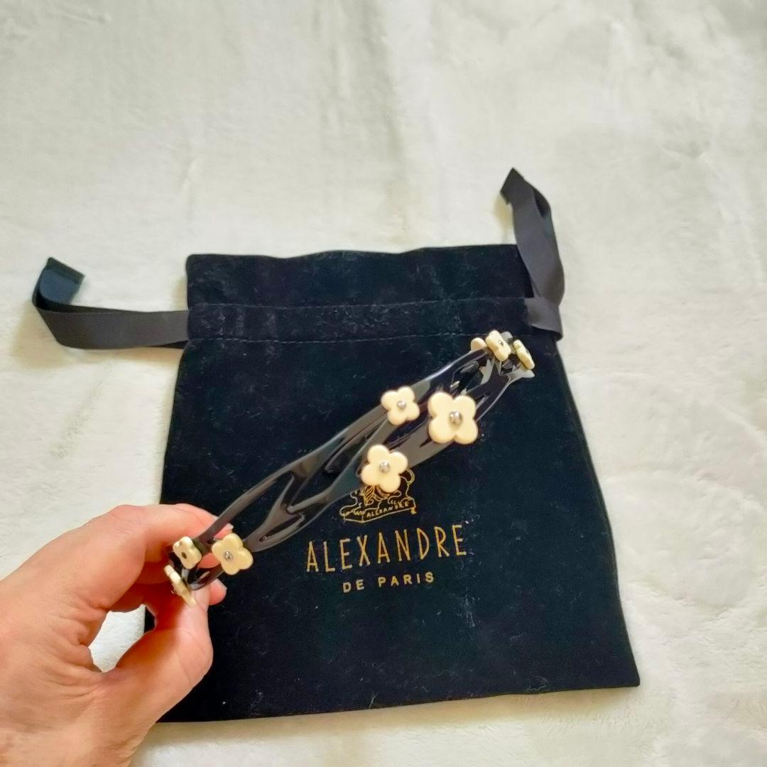 m*い様 アレクサンドルドゥパリ カチューシャ フラワー スワロフスキー 花 専