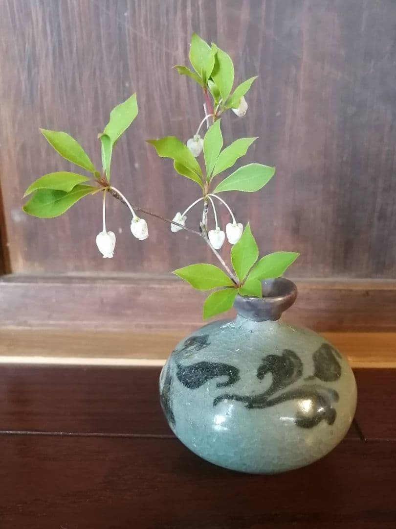 12世紀　高麗青磁の油壷　箱付き