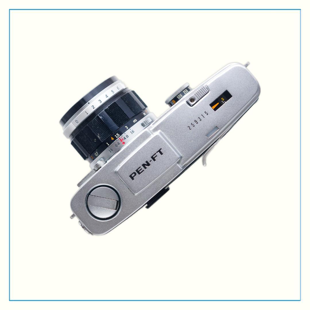 ❀PEN　FT❀F1.4❀ペンFT❀本革貼替❀ OLYMPUS❀オリンパス❀