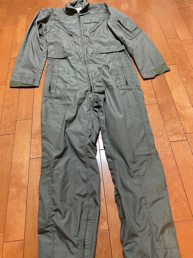 実物　米空軍　フライヤーズカバーオールズCOVERALLS FLYERS つなぎ